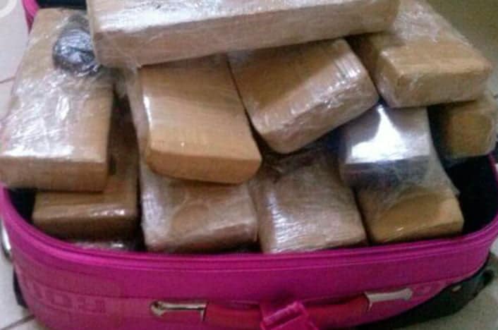 Suposta ‘Mula’ do tráfico é presa pela PRF com 20 kg de maconha