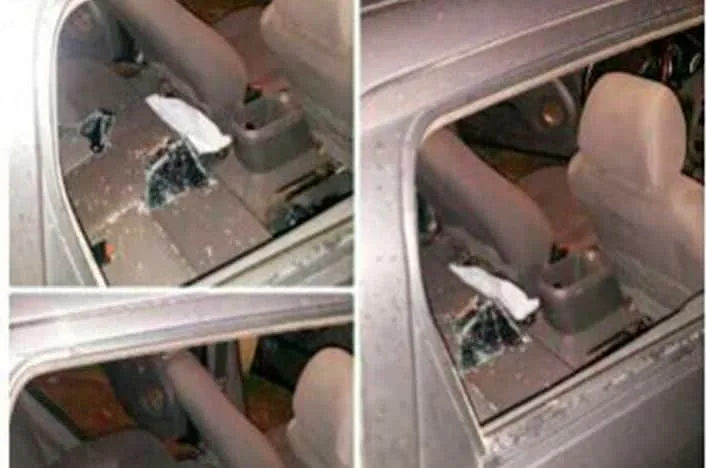 Homem é flagrado por policiais tentando arrombar carro