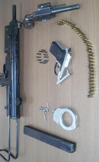 Polícia apreende armas e munição no subúrbio de Rio Branco