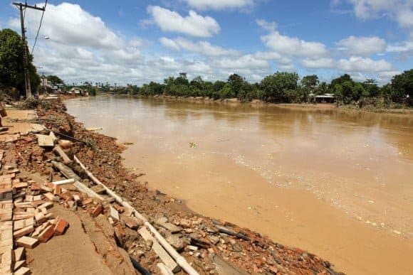 Rio Acre permanece abaixo da cota de alerta em Brasileia
