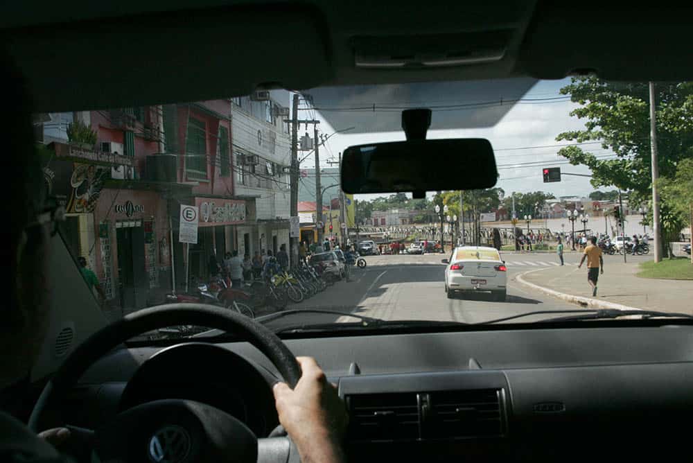 Por medida de segurança, Centro da cidade e quarta ponte são interditados 3 Transito interditado no centro - OL