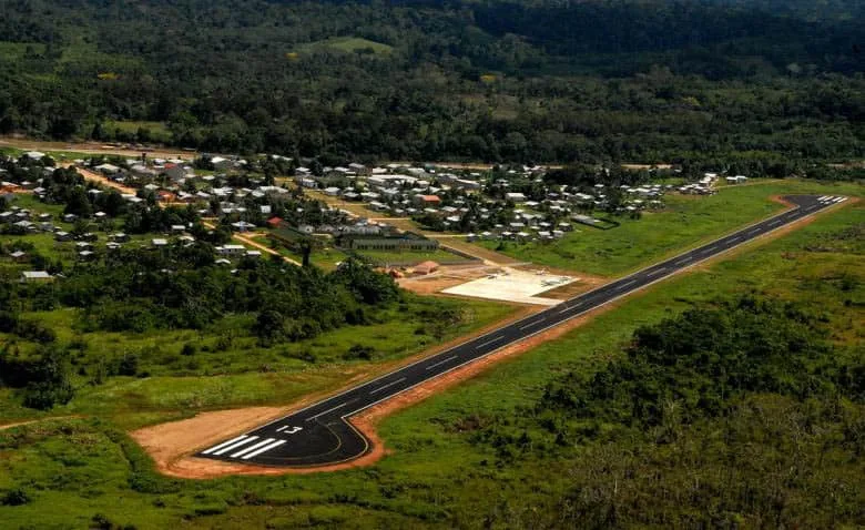 Governo do Estado começa recuperação do aeroporto de Jordão 1 Aeródromo supera o isolamento terrestre do município. (Foto: Sergio Vale/Secom)