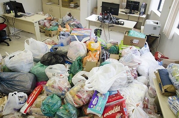 Tribunal de Justiça do Acre arrecada cerca de 2 toneladas e meia de alimentos em uma semana