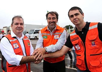 Ministro, governador e prefeito estão unidos pelo Acre
