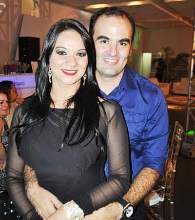 FLASH – Casal super simpático e afinado, Talita Marinho e Tiago Viana. Linda foto! 