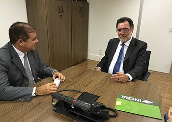 As propostas apresentadas pelo governador foram recebidas com entusiasmo pelo ministro. (Foto: Assessoria)