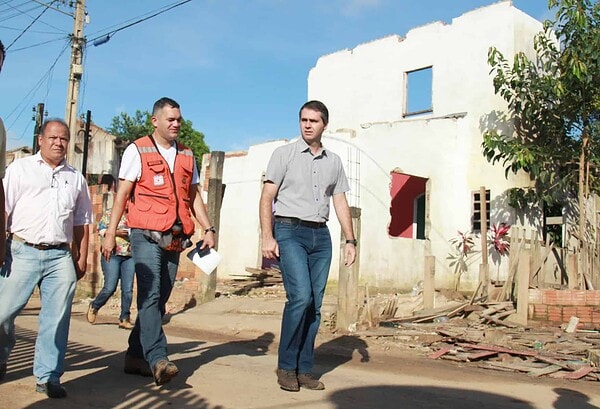 Marcus Alexandre vistoria áreas de risco na Cidade Nova