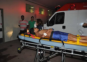 Adolescente de 12 anos é atingido com chumbinho de arma de pressão