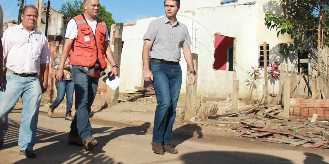 Marcus Alexandre vistoria áreas de risco na Cidade Nova 1 Marcus Alexandre vistoria áreas de risco na Cidade Nova