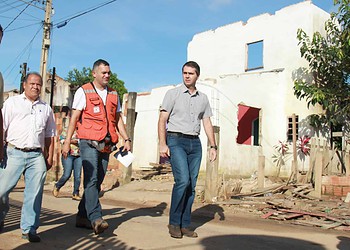 Marcus Alexandre vistoria áreas de risco na Cidade Nova