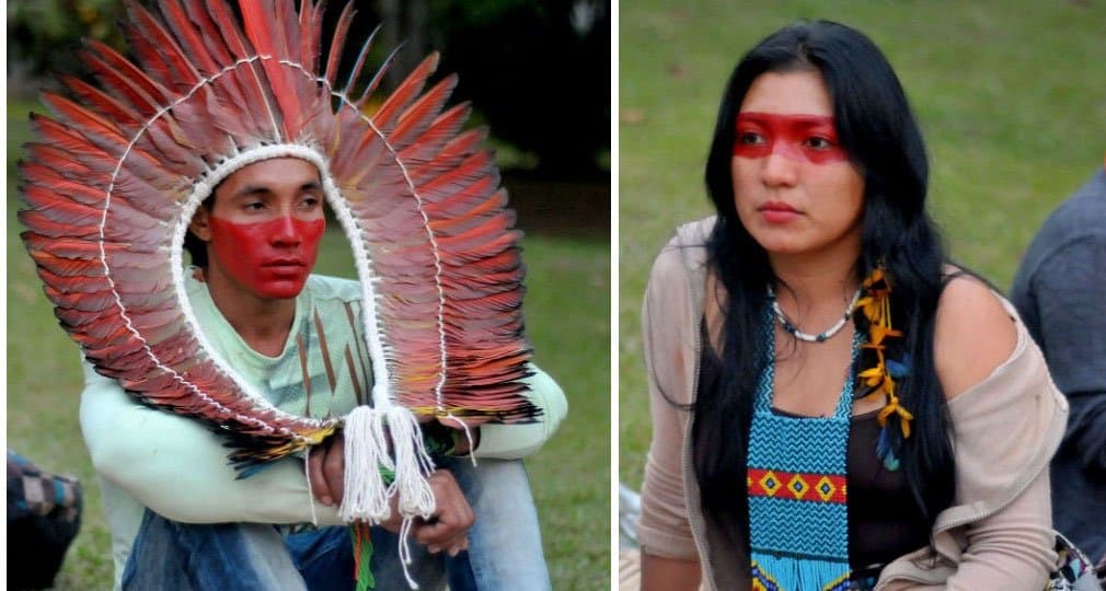 A exuberância e a beleza dos índios Yawanawás, que participam da programação em São Paulo