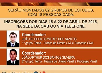 OAB/AC e ESA reunirão advogados e estudantes na produção do primeiro livro de Prática Jurídica