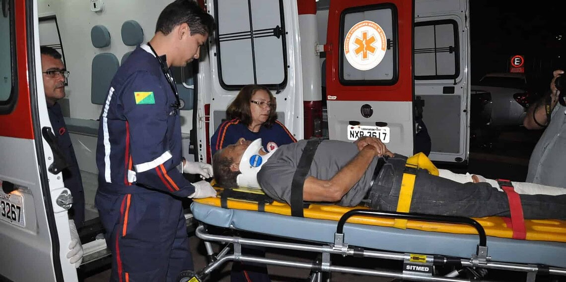 Idoso de 77 anos é atropelado no bairro Conquista