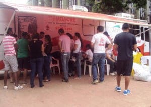 Hemoacre precisa de sangues “O” positivo e negativo 1 O ônibus do Hemoacre estará nesta terça no Centro