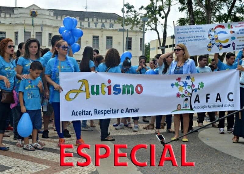 Dia mundial da Conscientização do Autismo é comemorado nesta 1 A Associação Família Azul realizou uma caminhada com a finalidade de informar a sociedade sobre Transtorno do Espectro Autista (TEA)