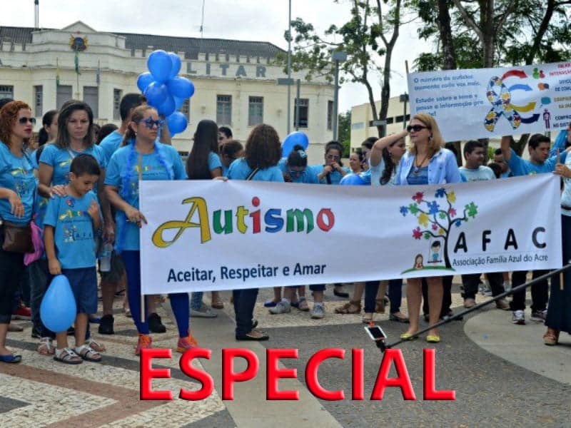 Dia mundial da Conscientização do Autismo é comemorado nesta 2 A Associação Família Azul realizou uma caminhada com a finalidade de informar a sociedade sobre Transtorno do Espectro Autista (TEA)