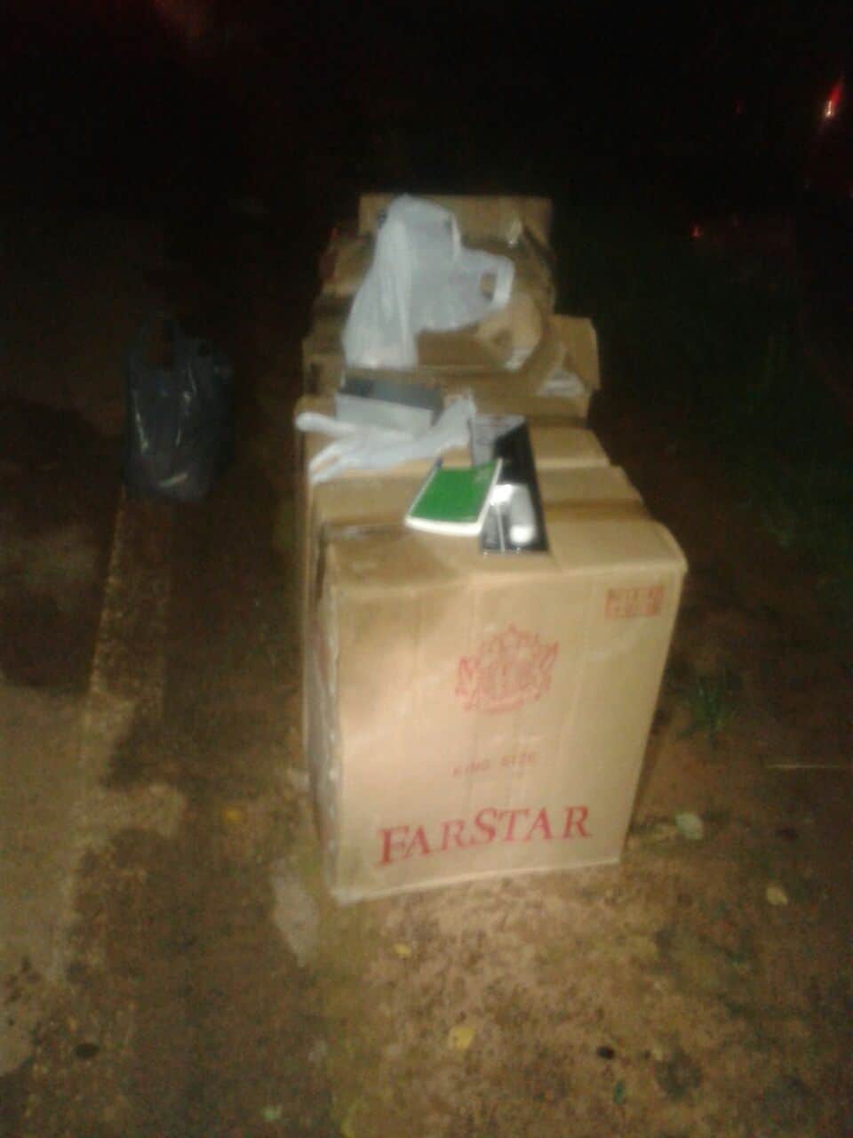 Polícia Militar apreende 300 maços de cigarro na BR364 2