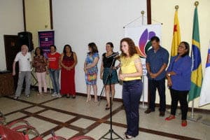 Marlúcia destacou o trabalho das domésticas acreanas. (Foto: Ascom)