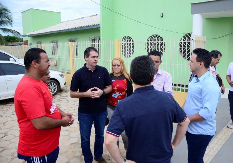 Marcus Alexandre vistoria obras de duas Unidades Básicas de Saúde no Belo Jardim 2 Marcus Alexandre visitou as UBS’s e encaminhou últimos detalhes antes da inauguração. (Foto: Ascom PMRB)