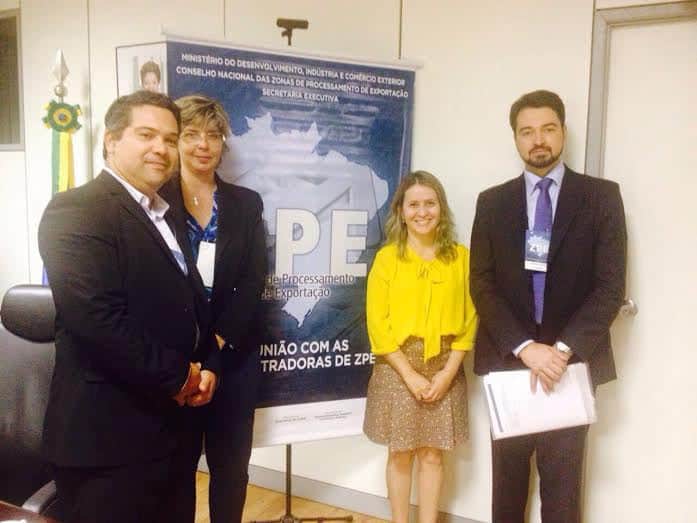 Gestores da Sedens participaram de evento em Brasília