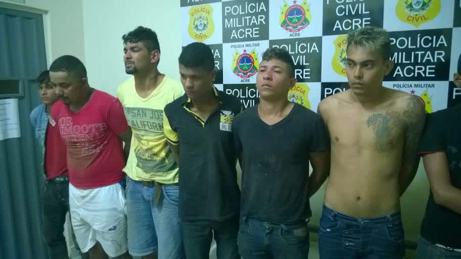 Polícia prende 9 pessoas após denúncia 2 após denuncia bando é capturado pelo bope-coe 1