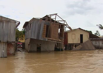 Cheia no Amazonas deixa dezessete cidades em situação de emergência