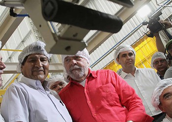 Encontro de piscicultores é marcado pela presença de Lula e Evo Morales