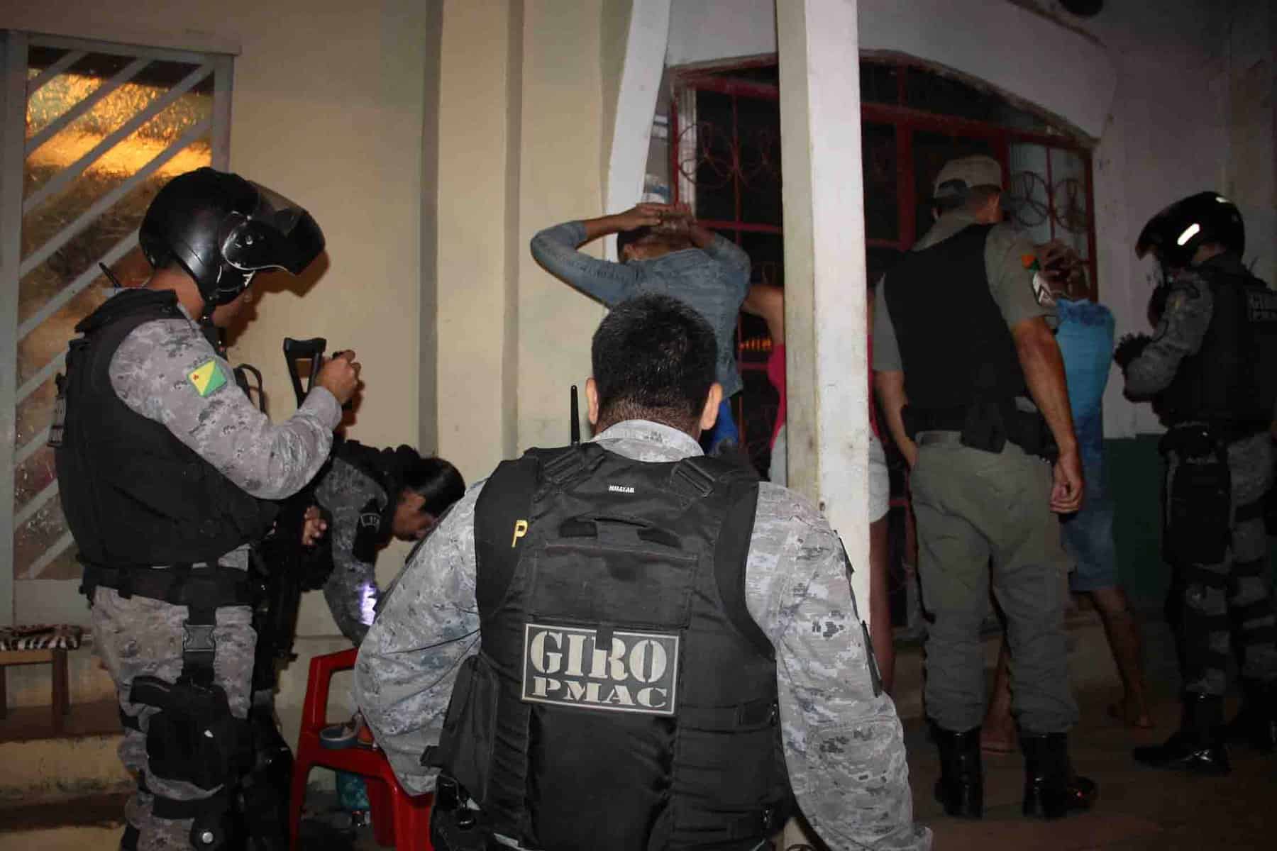 Ação policial conjunta envolveu quatro forças de segurança Estadual e teve o objetivo de conter os índices de violência . (Foto: Marcelo Torres)