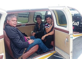 Raimundinho da Saúde, Eliane Sinhasique e Jenilson Leite passaram por sufoco ao sair de Santa Rosa