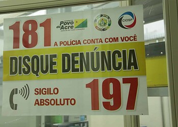 Ciosp pede que a população utilize mais o serviço do Disque Denúncia
