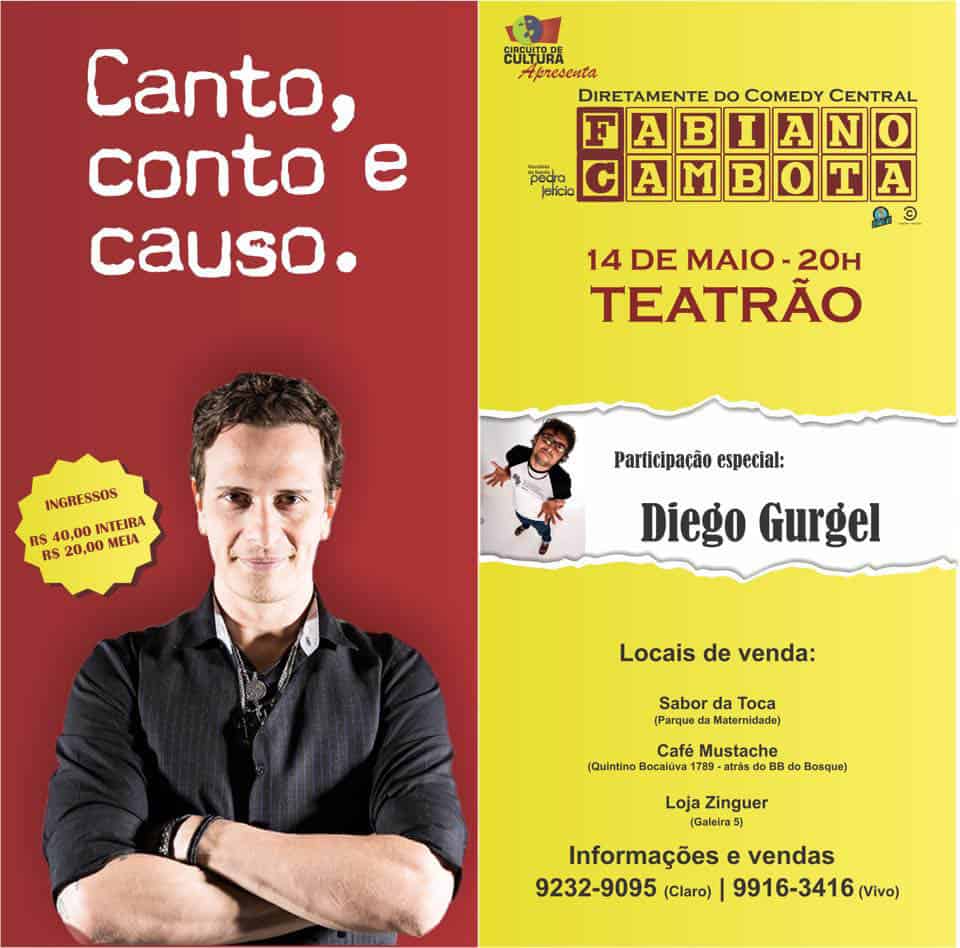 Cambota se apresenta no AC