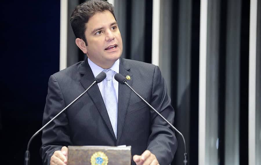 Plenário do Senado Federal durante sessão deliberativa ordinária.

Em discurso, senador Gladson Cameli (PP-AC). 

Foto: Waldemir Barreto/Agência Senado