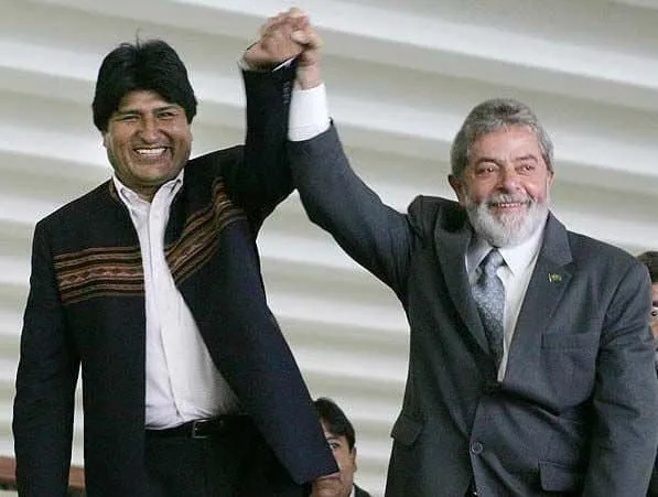 Lula e presidente da Bolívia Evo Morales confirmam agenda no Acre 1 Lula e Evo Morales devem participar de inaugurações no Acre. (Foto: Divulgação)