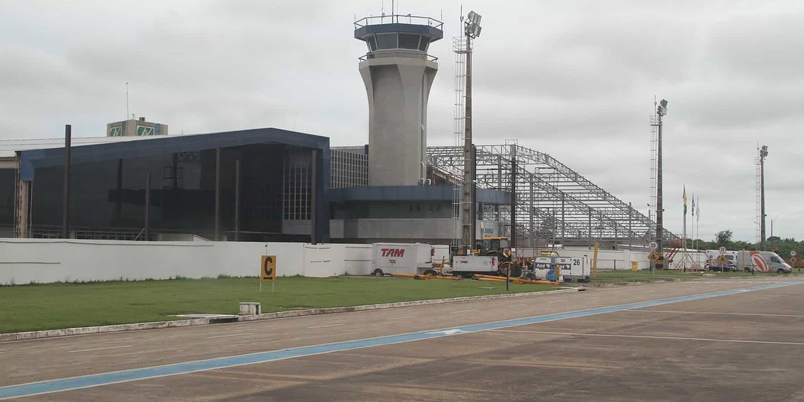 Pista de pouso do aeroporto de Rio Branco será reduzida por obras