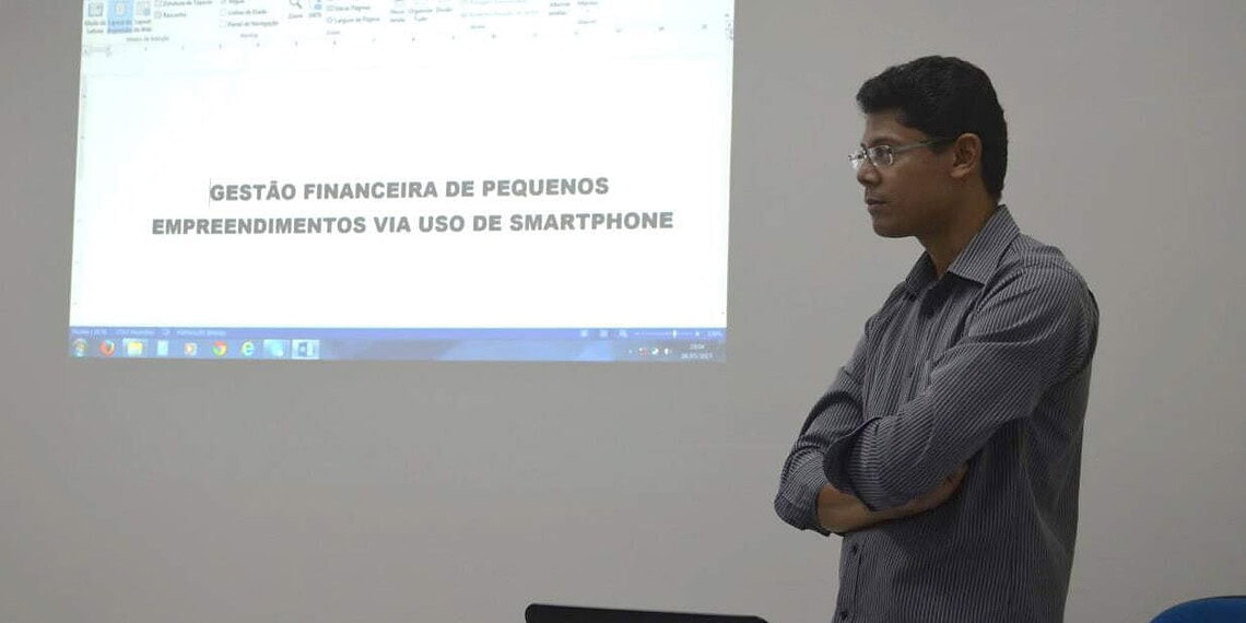 Professor de Economia do Ifac, Reinaldo Siqueira. |(Foto: Assessoria Sebrae)