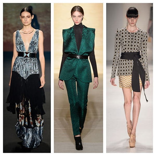 Vem cá, cintura fina! 5 Os cintos e faixas podem ser usados de diversas formas e casam bem com vários tipos de peças. Ouse!