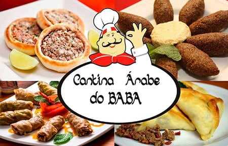 Fazendo o maior sucesso a cantina Árabe do Baba com pratos deli-ciosos para você curtir o fim de tarde na Gameleira. Vá conhecer!