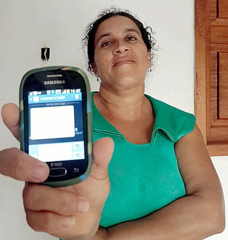 Após perceber o golpe, Luciana Silva foi à delegacia. (Foto: Odair Leal/ A GAZETA)