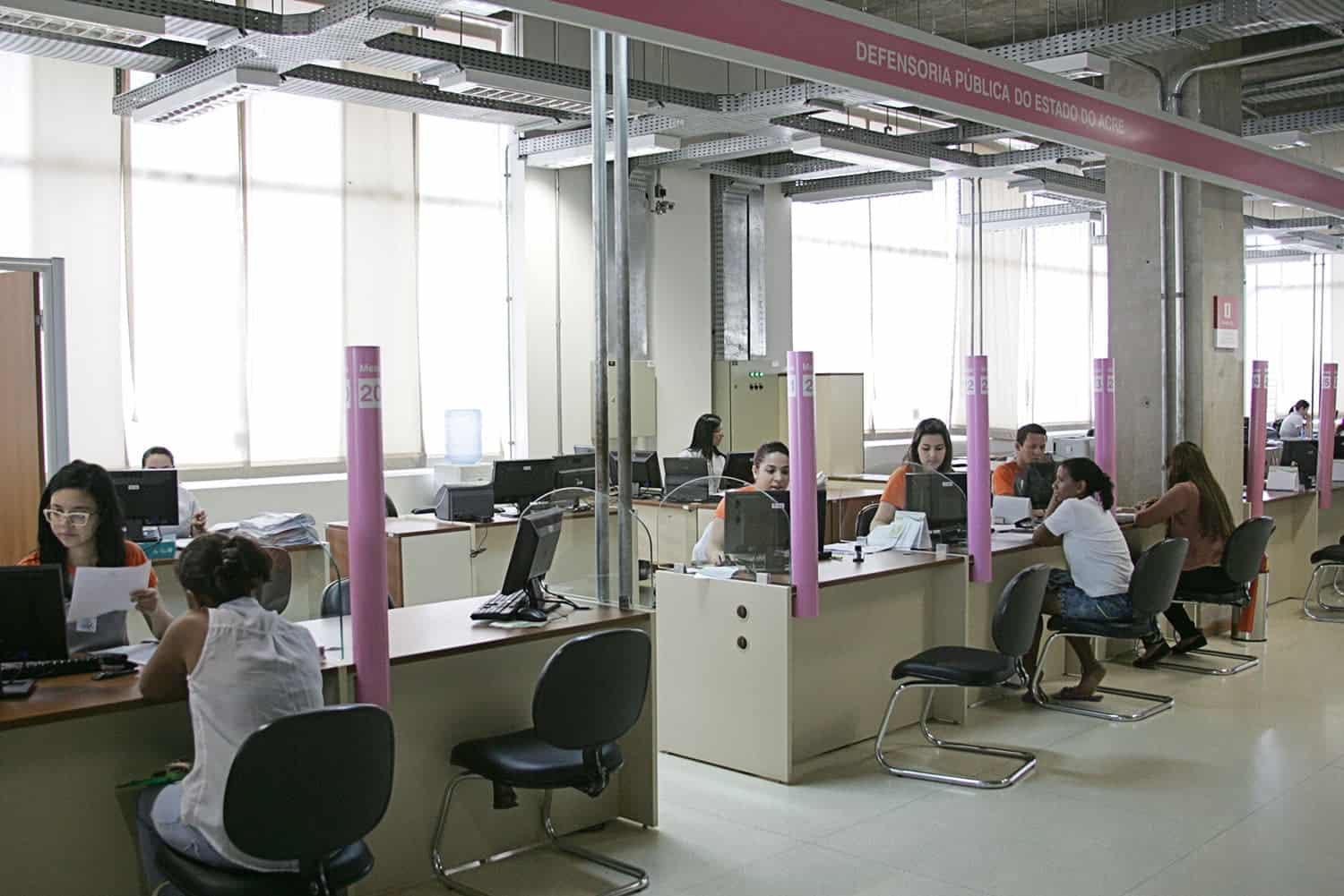 O atendimento na Oca destina-se apenas a questões relacionadas com pensão alimentícia