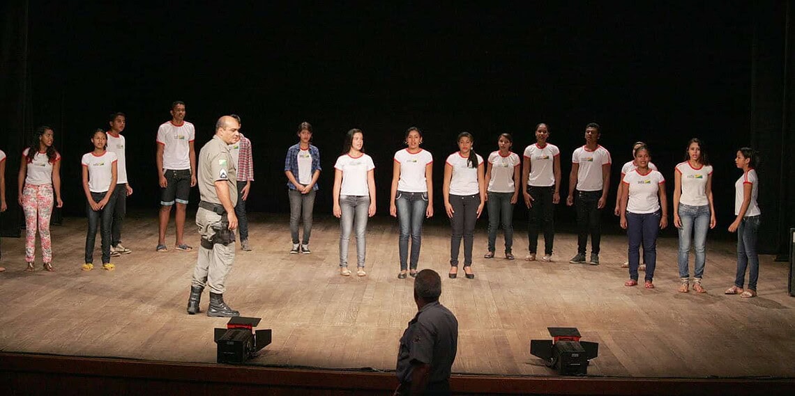 São 180 alunos envolvidos no projeto em todo o Acre. (Foto: Odair Leal/ A GAZETA)