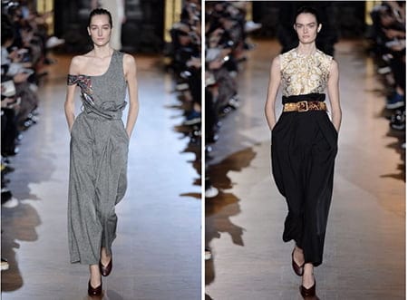 GAZETA ESTILO: "A calça clochard está de volta!" 6 Gazeta Estilo amou essa versão pantalona de Stella McCartney, em sua coleção outono-inverno 2015/2016, coordenada com scarpin
