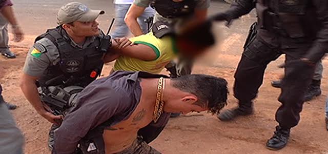 Assalto com refém, tiros e prisão1