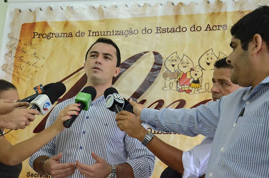 Pais deixam de levar crianças para se vacinar contra a gripe 1 Secretário faz apelo para que a população se imunize. (Foto: Odair Leal/ A GAZETA)