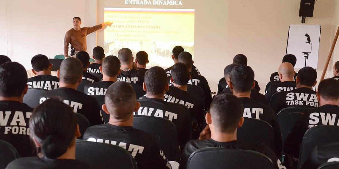 Curso da Swat é realizado para agentes de segurança do Acre