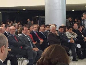 Governador Tião Viana no Palácio do Planalto durante  lançamento do Plano Safra da Agricultura Familiar. (Foto: Cedida)