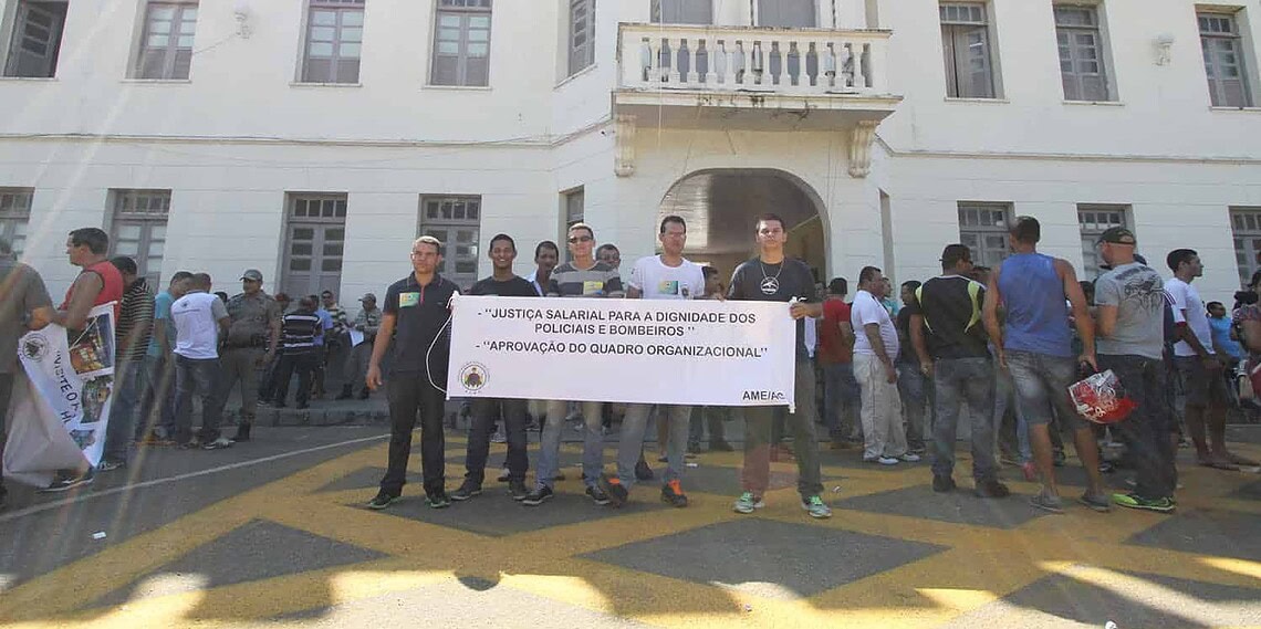 Rio Branco é invadida pelas greves 1 Rio Branco é invadida pelas greves