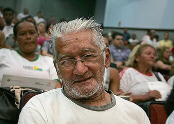 José da Silva realiza o sonho de estudar com a EJA. (Foto: Odair Leal/ A AGAZETA)