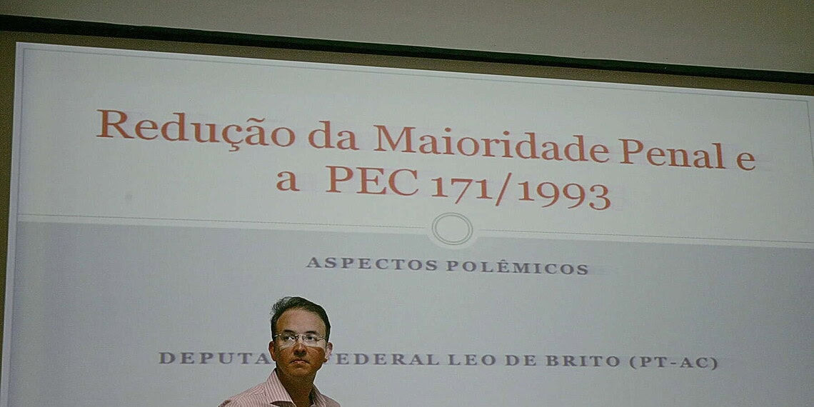 Leo de Brito falou sobre aliciamento de jovens para o crime. (Foto: Odair Leal/ A GAZETA)