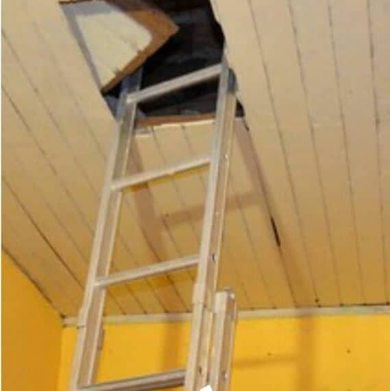 Rapaz invade comércio, se esconde no forro, mas tem crise de tosse