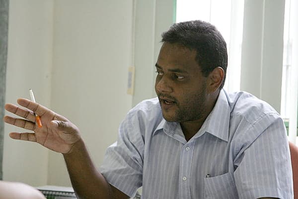 Vice-presidente do Sindicato do Servidores da Suframa diz que paralisação vai continuar. (Foto: Odair Leal/ A GAZETA)